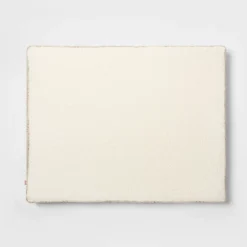 Orthopedic Plaid Flannel Dog Mattress - XL - Cream/Brown - Boots & Barkley™