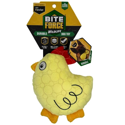Bite Force Built With Kevlar Tough Plush Chicken Dog Toy 6 Bite Force Built With Kevlar Tough Plush Chicken Dog Toy - Image 6