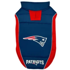 NFL New England Patriots Pets Puffer Vest 9 NFL New England Patriots Pets Puffer Vest -PawHut Sales Store GUEST 753be898 1728 49ec 8f4e aa420f4fb53a