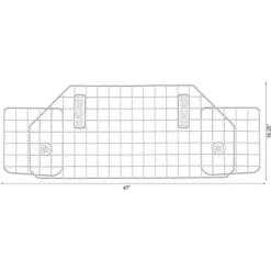 PawsMark Adjustable Large Pet Barrier Gate For SUV's, Cars Vans And Vehicles Safety Car Divider For Dogs Pets, Heavy Duty Universal Fit 12 PawsMark Adjustable Large Pet Barrier Gate For SUV's, Cars Vans And Vehicles Safety Car Divider For Dogs Pets, Heavy Duty Universal Fit -PawHut Sales Store GUEST 75bfd26c aabd 47f1 a362 604707c2fab5