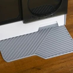 PawHut Hooded Cat Litter Box With Kitty Litter Mat, Easy-Clean Pull-Out Drawer, Dog Proof, House Shape Hooded Pan, Scoop, Gray -PawHut Sales Store GUEST 7662abca 805e 41e0 bc97 c01dd2fde651