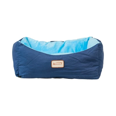 Armarkat Cat Bed, Small Pet Bed, Navy Blue/Sky Blue, C09HSL/TL 1 Armarkat Cat Bed, Small Pet Bed, Navy Blue/Sky Blue, C09HSL/TL