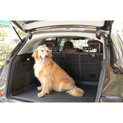 PawsMark Adjustable Large Pet Barrier Gate For SUV's, Cars Vans And Vehicles Safety Car Divider For Dogs Pets, Heavy Duty Universal Fit 2 PawsMark Adjustable Large Pet Barrier Gate For SUV's, Cars Vans And Vehicles Safety Car Divider For Dogs Pets, Heavy Duty Universal Fit - Image 2