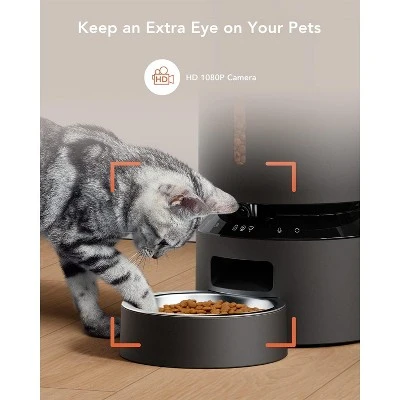PETLIBRO Automatic Cat Feeder With Camera, 1080P HD Video & Night Vision, 5G WiFi Feeder With 2-Way Audio, Motion & Sound Alerts 1 PETLIBRO Automatic Cat Feeder With Camera, 1080P HD Video & Night Vision, 5G WiFi Feeder With 2-Way Audio, Motion & Sound Alerts