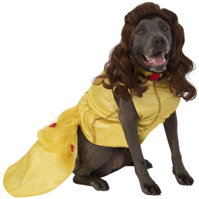 Rubie's Disney Princess Pet Big Dogs Beauty And The Beast Belle Costume - 3X Large 1 Rubie's Disney Princess Pet Big Dogs Beauty And The Beast Belle Costume - 3X Large