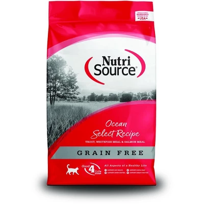 NutriSource Whitefish & Salmon Grain Free Ocean Select Entrée - 15LB 1 NutriSource Whitefish & Salmon Grain Free Ocean Select Entrée - 15LB