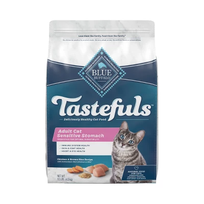 Blue Buffalo Tastefuls Sensitive Stomach Natural Adult Dry Cat Food With Chicken 9 Blue Buffalo Tastefuls Sensitive Stomach Natural Adult Dry Cat Food With Chicken - Image 9