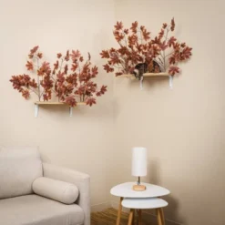 On2Pets Autumn Cat Canopy Shelves - Purple - 2ct