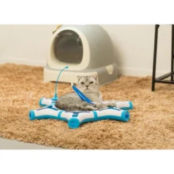 PawsMark Configurable Interactive Cat Toy With Spring Feather Teaser 10 PawsMark Configurable Interactive Cat Toy With Spring Feather Teaser -PawHut Sales Store GUEST 869ae18d 66dd 4b17 a134 e1ee553a844c