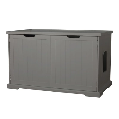 Merry Products Decorative Bench With Enclosed Cat Litter Washroom Box 8 Merry Products Decorative Bench With Enclosed Cat Litter Washroom Box - Image 8