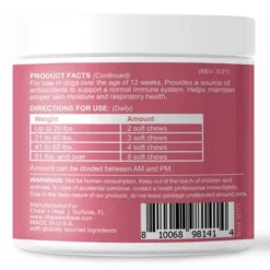 Chew + Heal MaxProtect Allergy Aid With Antioxidants, Dog Supplement & Multivitamin - 210 Delicious Total Chews -PawHut Sales Store GUEST 88425d15 753d 4d9c bff7 87393613b2f4 1
