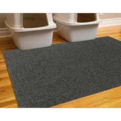 Drymate 30" X 45" Cat Litter Trapping Mat - Plush Charcoal -PawHut Sales Store GUEST 889f7139 da21 4f99 82e1 14615b3f525c