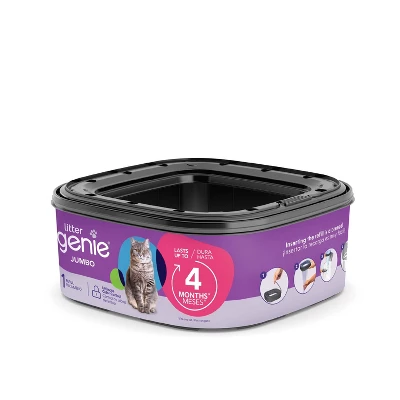 Litter Genie Ultimate Cat Litter Odor Control Jumbo Refill Waste Disposal Bag 3 Litter Genie Ultimate Cat Litter Odor Control Jumbo Refill Waste Disposal Bag - Image 3