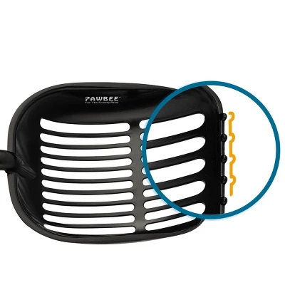 PAWBEE Metal Cat Litter Scoop - Premium Non-Stick Cat Litter Scooper With Holder - Deep Shovel Cat Scooper - Long Non-Slip Handle Kitty Litter Scoop 5 PAWBEE Metal Cat Litter Scoop - Premium Non-Stick Cat Litter Scooper With Holder - Deep Shovel Cat Scooper - Long Non-Slip Handle Kitty Litter Scoop - Image 5