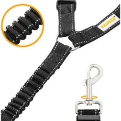 PAWBEE Dog Car Headrest Seatbelts – 2 Pack Durable Nylon Dog Seat Belts, With Reflective Elastic Bungee For Safety – Adjust To Fit All Your Cars -PawHut Sales Store GUEST 89a39d8f 0595 4f6a 874b 0be644a91d98