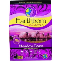 Earthborn Holistic Meadow Feast Grain-Free Natural PEA Free Dry Dog Food - 12.5 Lbs