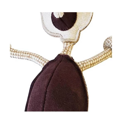 American Pet Supplies 15-Inch Eco-friendly Tug Bear Jute And Leather Dog Toy 1 American Pet Supplies 15-Inch Eco-friendly Tug Bear Jute And Leather Dog Toy