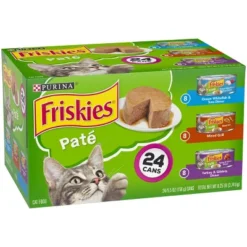 Purina Friskies Paté Wet Cat Food Fish, Tuna, Mixed Grill & Turkey - 5.5oz/24ct Variety Pack 7 Purina Friskies Paté Wet Cat Food Fish, Tuna, Mixed Grill & Turkey - 5.5oz/24ct Variety Pack -PawHut Sales Store GUEST 8f6ab280 4352 4103 88ed 3fc929e27640