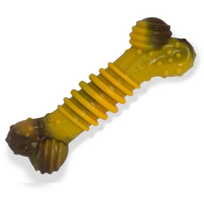 Nylabone Flavor Frenzy Dura Chew Bone - Philly Cheesesteak Flavor 2 Nylabone Flavor Frenzy Dura Chew Bone - Philly Cheesesteak Flavor - Image 2