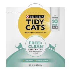 Purina Tidy Cats Free & Clean Unscented Multi-Cat Clumping Litter -PawHut Sales Store GUEST 90f1da32 6444 41d4 81f2 09f656faab87