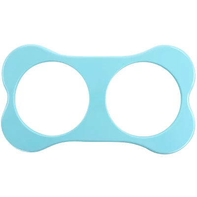 Gibson Home Bow Wow Meow 3 Piece Elevated Pet Bowl Dinner Set 6 Gibson Home Bow Wow Meow 3 Piece Elevated Pet Bowl Dinner Set - Image 6