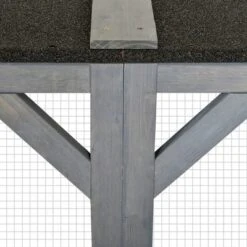 PawHut Wooden Outdoor Cat House Catio Kitten Enclosure Indoor Cage With Asphalt Roof, Multi-Level Platforms And Large Enter Door - 71"L -PawHut Sales Store GUEST 91cfd384 1ac6 4c25 8ccc 5bff2a94a308