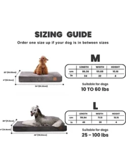 Laifug Orthopedic Memory Foam Minimalist Pet Dog Bed With Removable Cover And Waterproof Liner -PawHut Sales Store GUEST 920e9a2e a303 4814 aa66 83f8d31ca6c4