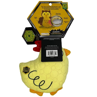Bite Force Built With Kevlar Tough Plush Chicken Dog Toy 7 Bite Force Built With Kevlar Tough Plush Chicken Dog Toy - Image 7