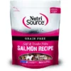 NutriSource Grain Free Soft & Tender Bites Salmon Recipe Dog Treats - 6 Oz