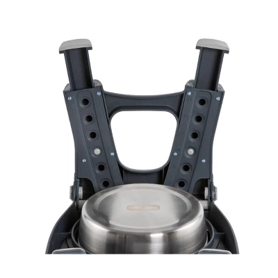 Dexas Adjustable Height Stainless Steel Dog Bowl 3 Dexas Adjustable Height Stainless Steel Dog Bowl - Image 3