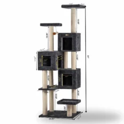 Armarkat Real Wood Griant Cat Tower With Condos For Multiple Cats A8104 -PawHut Sales Store GUEST 97e42213 f409 4921 ae6f ab3e920a9bdb