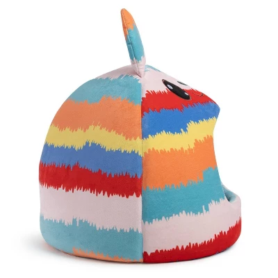 Best Friends By Sheri Meow Hut Pinata Cat Bed - Blue 2 Best Friends By Sheri Meow Hut Pinata Cat Bed - Blue - Image 2