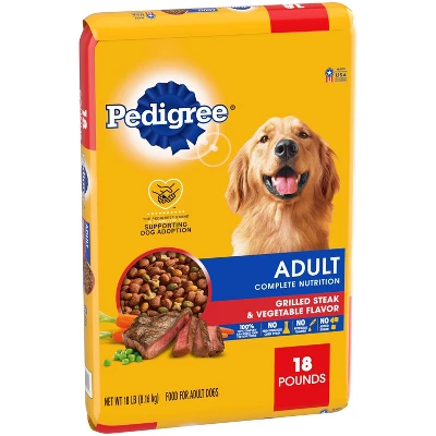 Pedigree Grilled Steak & Vegetable Flavor Adult Complete Nutrition Dry Dog Food 11 Pedigree Grilled Steak & Vegetable Flavor Adult Complete Nutrition Dry Dog Food - Image 11