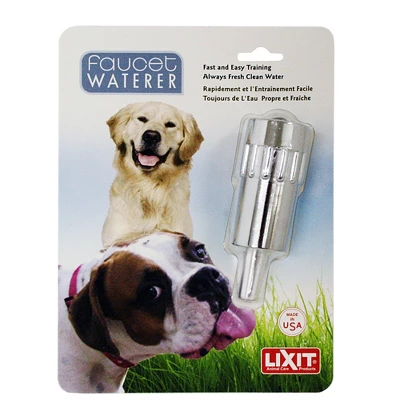 Lixit Dog Faucet Waterer L-100 1 Lixit Dog Faucet Waterer L-100
