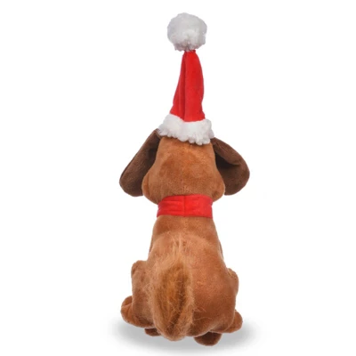 Dr. Seuss: The Grinch 9" Grinch Max Santa Plush Figure Toy 2 Dr. Seuss: The Grinch 9" Grinch Max Santa Plush Figure Toy - Image 2