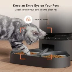 PETLIBRO Automatic Cat Feeder With Camera, 1080P HD Video & Night Vision, 5G WiFi Feeder With 2-Way Audio, Motion & Sound Alerts 16 PETLIBRO Automatic Cat Feeder With Camera, 1080P HD Video & Night Vision, 5G WiFi Feeder With 2-Way Audio, Motion & Sound Alerts -PawHut Sales Store GUEST 9f277789 c6d5 47fe a3e0 cc2ebe5f7ab3