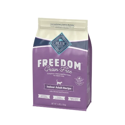 Blue Buffalo Freedom Grain Free Indoor With Chicken, Peas & Potatoes Adult Premium Dry Cat Food 6 Blue Buffalo Freedom Grain Free Indoor With Chicken, Peas & Potatoes Adult Premium Dry Cat Food - Image 6