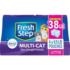 Fresh Step Multi-Cat Scented Litter With The Power Of Febreze Clumping Cat Litter 21 Fresh Step Multi-Cat Scented Litter With The Power Of Febreze Clumping Cat Litter -PawHut Sales Store GUEST a13f0893 5c36 43e5 9941 b7d858b0b474