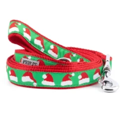 The Worthy Dog Santa Hats Dog Leash