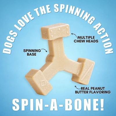 Bullibone Spinabone Dog Chew Toy 2 Bullibone Spinabone Dog Chew Toy - Image 2