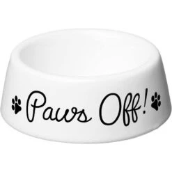 Amici Pet Ceramic Paws Off Dog Bowl -PawHut Sales Store GUEST a2ade96b c3cf 434c b429 0cd69347907f