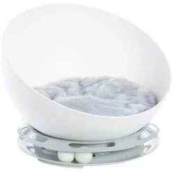 Plastic Bowl Shaped Sleeping Bed House Cat Cave Lounge With Ball Toy 14 Plastic Bowl Shaped Sleeping Bed House Cat Cave Lounge With Ball Toy -PawHut Sales Store GUEST a2ef386c 706f 42d0 9014 6eeef30f39dc