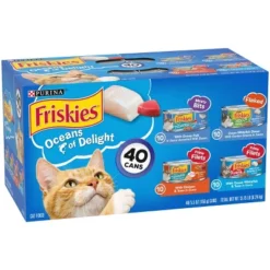 Friskies Oceans Of Delight Fish Flavor Wet Cat Food - 5.5oz/40ct Variety Pack 6 Friskies Oceans Of Delight Fish Flavor Wet Cat Food - 5.5oz/40ct Variety Pack -PawHut Sales Store GUEST a3b56f10 3e2f 42a4 9d80 73f344add05e