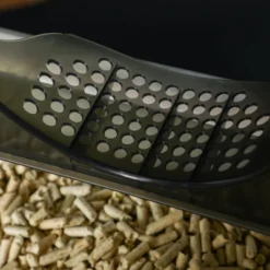 PawHut Hooded Cat Litter Box With Kitty Litter Mat, Easy-Clean Pull-Out Drawer, Dog Proof, House Shape Hooded Pan, Scoop, Gray -PawHut Sales Store GUEST a41b503f 7aaa 4ccf 9627 891bca57e4bc