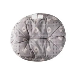 PetShop By Fringe Studio Geometric Round Cuddler Dog Bed - Gray -PawHut Sales Store GUEST a4ae1126 e92f 4c82 92fa c6214d67cdec