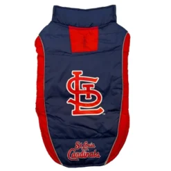 MLB St. Louis Cardinals Pets Puffer Vest -PawHut Sales Store GUEST a50c791d 343c 4675 af07 8c0676abd264