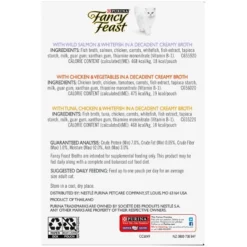 Fancy Feast Broths Creamy Chicken, Tuna, Salmon, Shrimp And Seafood Collection Wet Cat Food Complement - 1.4oz/12ct 11 Fancy Feast Broths Creamy Chicken, Tuna, Salmon, Shrimp And Seafood Collection Wet Cat Food Complement - 1.4oz/12ct -PawHut Sales Store GUEST a6b84b36 68f0 439b 8963 7ac41b2fe933