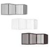 Pet Adobe Indoor Pet Gate - Folding Dog Gate For Stairs Or Doorways - Freestanding Pet Fence For Cats And Dogs