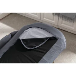 Bulldog 26.4" Width Small Dog Beds With Removable Washable Cover, Velvet Cushion With Solid Wood Legs And Bent Wood Back-The Pop Maison 16 Bulldog 26.4" Width Small Dog Beds With Removable Washable Cover, Velvet Cushion With Solid Wood Legs And Bent Wood Back-The Pop Maison -PawHut Sales Store GUEST a7206359 3bf5 4e76 a3d5 3e594f639341