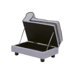 Teamson Pets Luxurious Upholstered Ivan Chaise Lounge Sofa Dog Bed With Removable Cushion And Underneath Storage For Cats & Extra-Small Dogs, Gray 13 Teamson Pets Luxurious Upholstered Ivan Chaise Lounge Sofa Dog Bed With Removable Cushion And Underneath Storage For Cats & Extra-Small Dogs, Gray -PawHut Sales Store GUEST a886d1e9 7ede 46ad 906b 3888942831cd